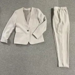 レディースパンツスーツ7号ウォッシャブルGU