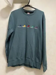 最終価格★CONVERSE スニーカー刺繍 クルーネック トレーナー