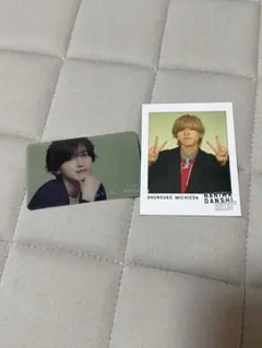 道枝駿佑 クリアソロカード オリジナル・チェキ