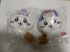 温泉地限定ちいかわぬいぐるみキーチェーン2個セット