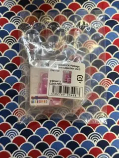 ベアブリック パッケージチャームコレクション vol.2 クリアピンク