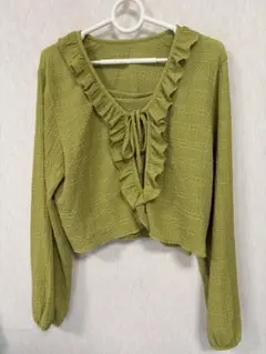 W CLOSET 黄緑アンサンブル　フリーサイズのサムネイル