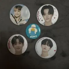 TREASURE JIHOON ジフン 缶バッジ 5個セット TRUZ ROMY