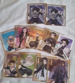 鬼滅の刃 アニプレックスオンラインくじ F賞 クリア色紙11点+ブロマイドしのぶ