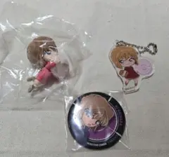 名探偵コナン 灰原哀 まとめ売り 缶バッジ アクキー フィギュア