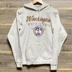 70s USA製 TNT 古タグ ヴィンテージ パーカー カレッジ系 ハスキー犬