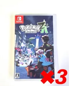 Switch ポケモンレジェンズZA 3点