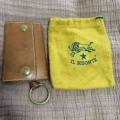 イルビゾンテ IL BISONTE 6連キーケース ヌメ革 男女兼用