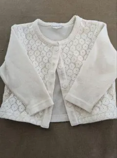 Angel Sweet ホワイト カーディガン サイズ80