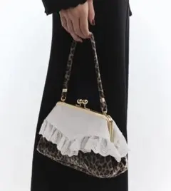 Bibiy ビビィ SABRINA LACE BAG ヒョウ柄