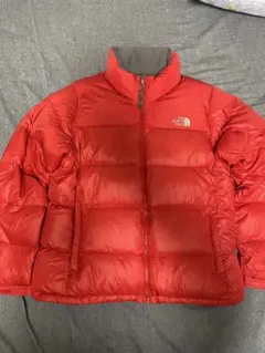 THE NORTH FACE ダウン　レッド