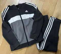 adidas アディダス セットアップ ジャージ 上下 パーカー パンツ 140