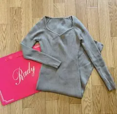 SHEIN ロングニットワンピ rienda Rady ロイヤルパーティー