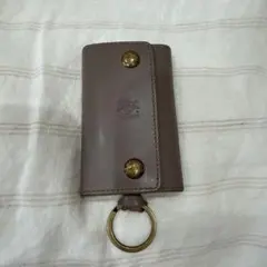 IL BISONTE レザー製ブラウンキーケース