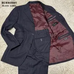 【極美品】 Lサイズ⭐️バーバリーブラックレーベルスーツ Burberry Black Label スーツ