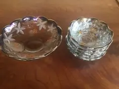 サラダボウルセット　ガラス製　大1枚　小5枚