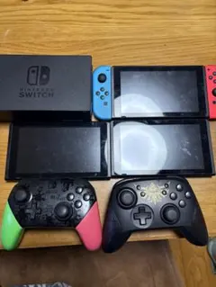 Nintendo Switch 本体とコントローラーセット ジャンク品