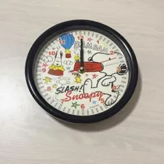 スヌーピー 壁掛け時計 カラフル （電池付き）