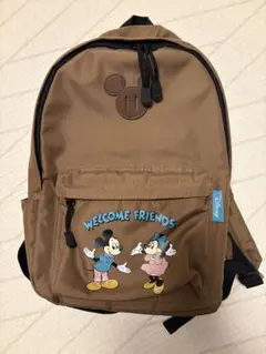 ミッキー ミニー リュック OUTDOOR ブラウン