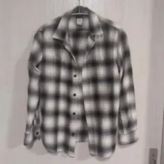 GAP KIDS チェック柄 長袖ネルシャツ L(10)　140cm