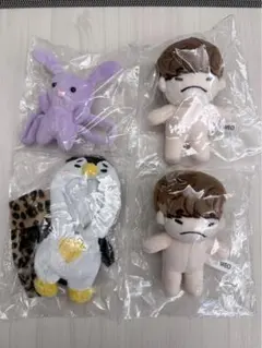 2PMイジュノ10cmぬいぐるみ2個　イップニちゃんとペンギンスーツの4点セット 2026年最新】イップニちゃん10cmの人気アイテム - メルカリ