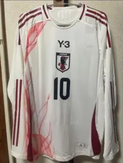 日本代表長袖ユニフォームY-3アウェイ 堂安律 - メルカリ