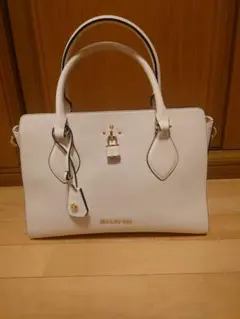 【美品】サマンサベガ　２wayバッグ　ホワイト