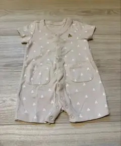 GAP ベージュ ロンパース