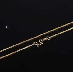 【24k】 イエローゴールドフィルド　ベネチアンチェーン ネックレスのサムネイル