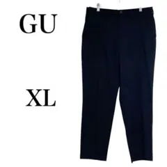【ジーユー】 カジュアルパンツ スラックス ブラック XL