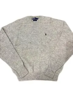 90s Polo by Ralph Lauren 短丈woolニット