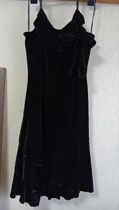 ベロアワンピース　サイズML