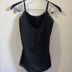 Tuché ブラック キャミソール M