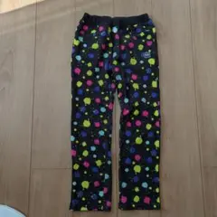 BABYDOLL　裏起毛　長ズボン　インク柄　130cm