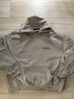 ESSENTIALS ベージュ パーカー XXL 裏起毛