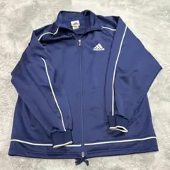 adidas トラックジャケット ネイビー