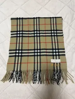 Burberrys ノバチェックマフラー　カシミヤ100%