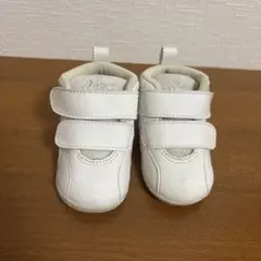 アシックス　ホワイト ベビーシューズ 12.5cm