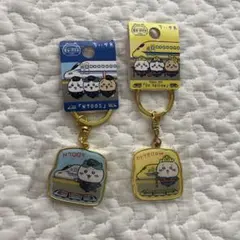 東海・西日本限定　ダイカットキーホルダー　〈ちいかわ〉〈ハチワレ〉2個セット
