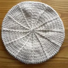 ハンドメイド　ベレー帽