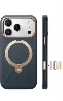 TORRAS iPhone17 Pro Max用ケース サファイアディープブルー