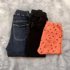 100cm パンツ スパッツ 3点セット