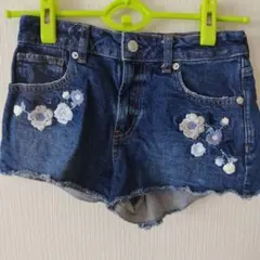 GAP Kids 花柄刺繍ショートパンツ 12SH