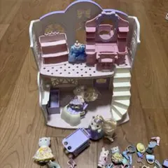 シルバニアファミリー 家と人形セット