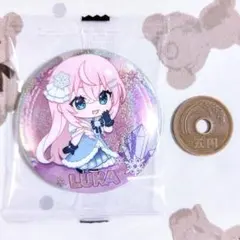 ボーカロイド ボカロ 雪ミク2025あそーと 巡音ルカ 缶バッジ