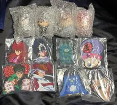 幽遊白書　一番くじ暗黒武術会編E賞　SOFVICちゅ　F賞ラバー　コンプセット