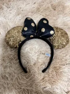 ミニー　カチューシャ　スパンコール