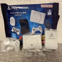 PlayStation ミニチュアチャーム付きビスケット3種