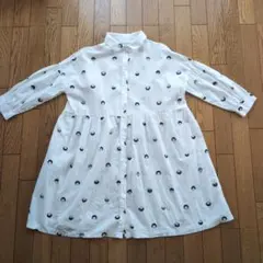 メルロー　お顔の模様のワンピースのサムネイル