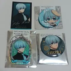 ブルーロック ばろばろカフェ ののしり アクキー 缶バッジ カード 氷織